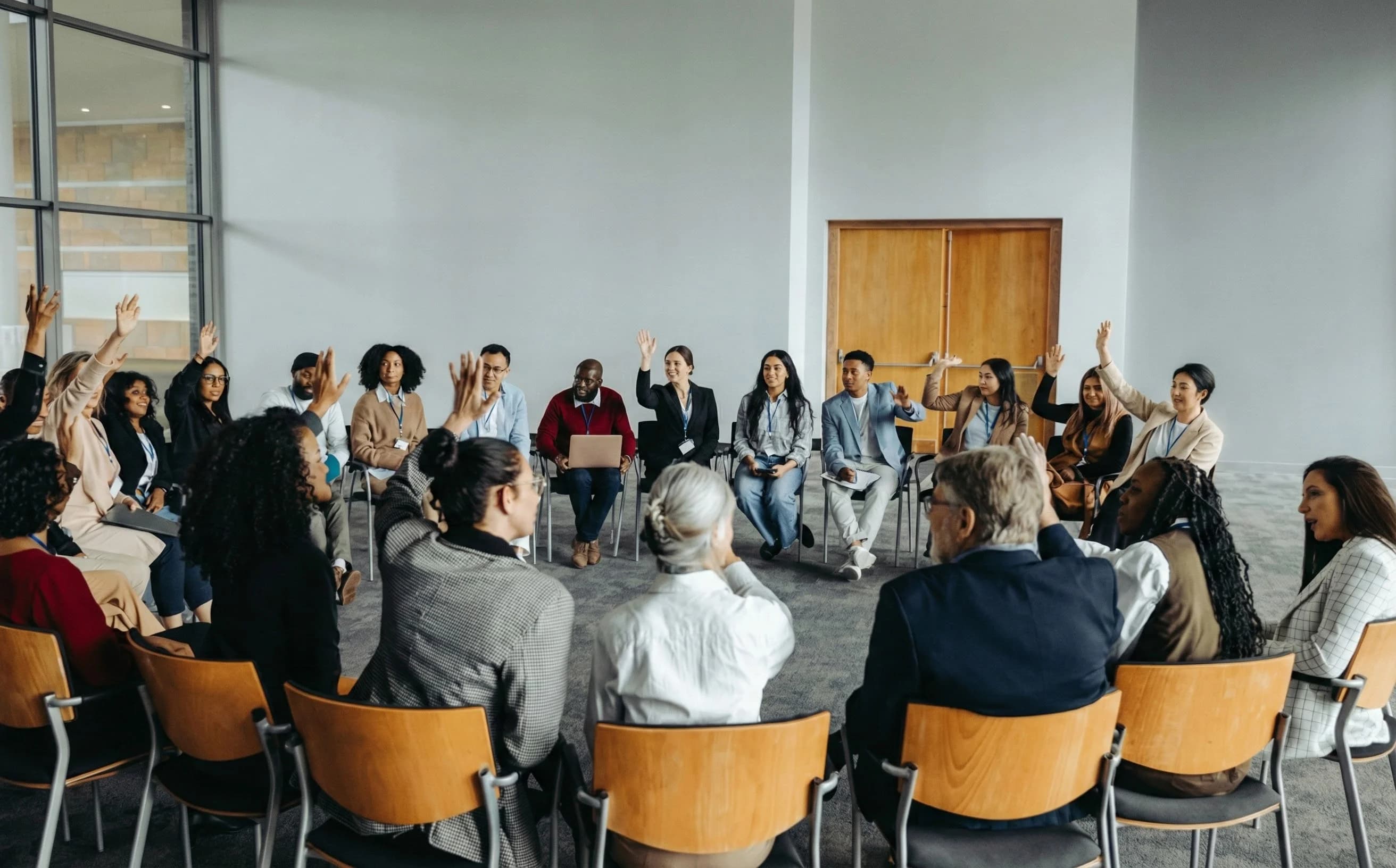 Therapy session at Surf City Detox